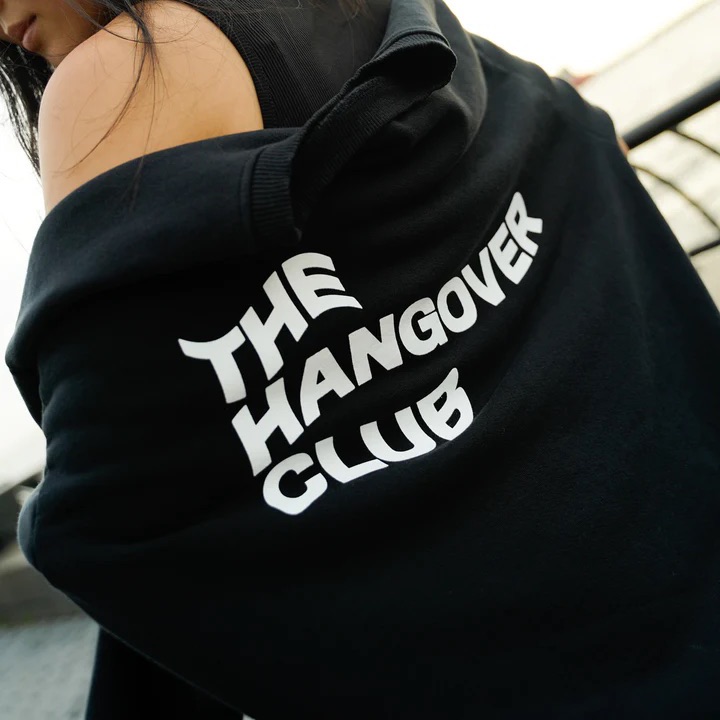 Nwt Clean Market Nyc Bye HangoverThe Hangover Club Sweatshirt In Black